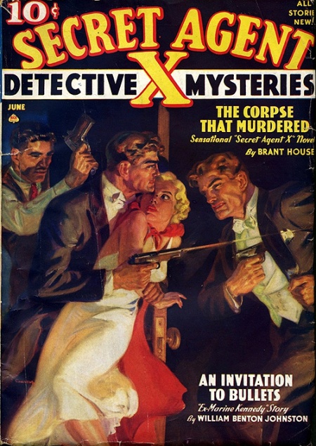 Secret Agent X Mystery Magazine, juni 1941